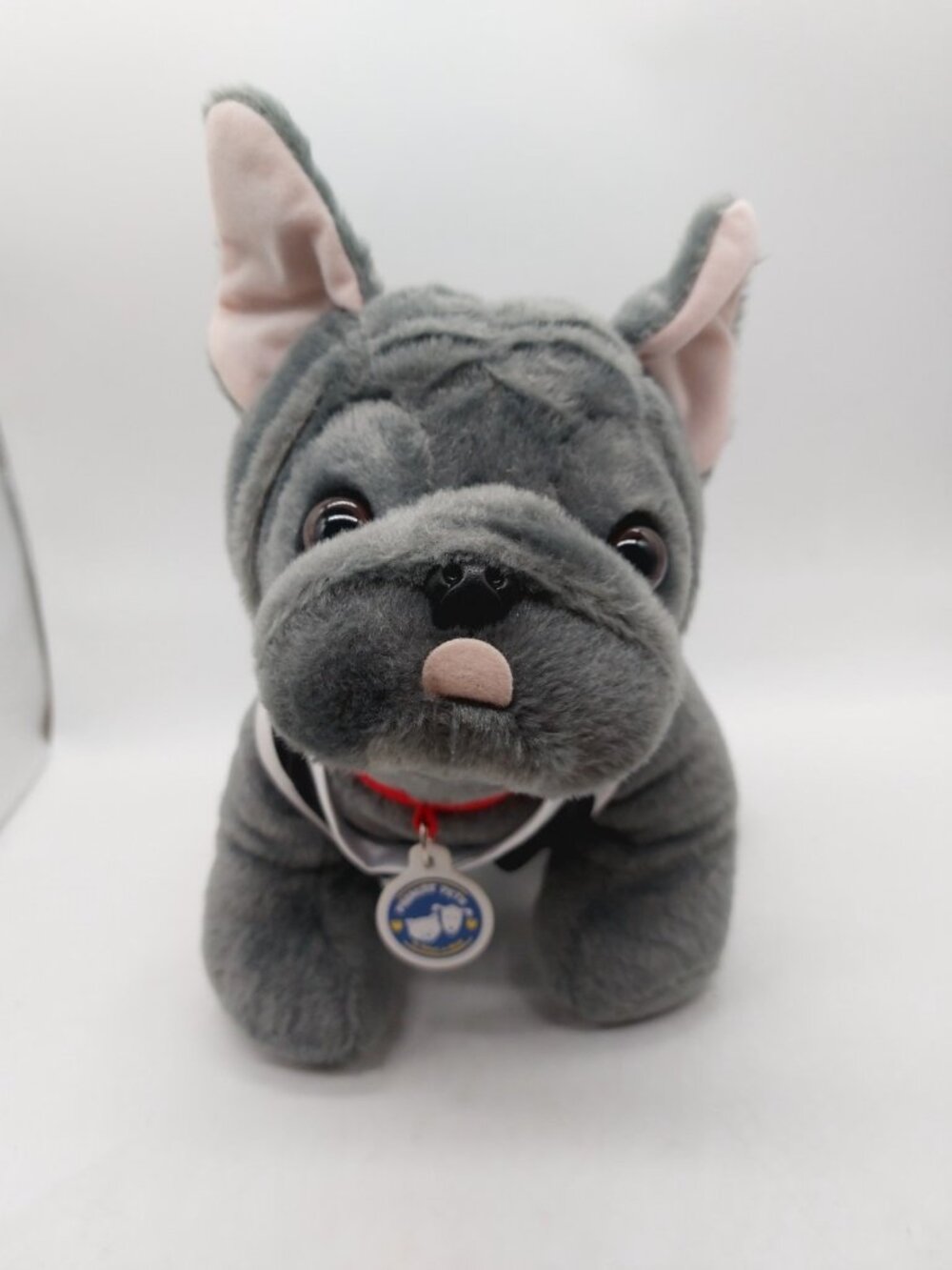 Build A Bear Promise Pets French Bulldog Frenchie Plush Collar Tag Puppy Dog